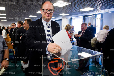 Gdansk. Manhattan. Wybory przewodniczacego Platformy...