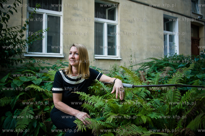 Gdansk. Wrzeszcz. Dr. Aleksandra Richie, autorka ksiazki...