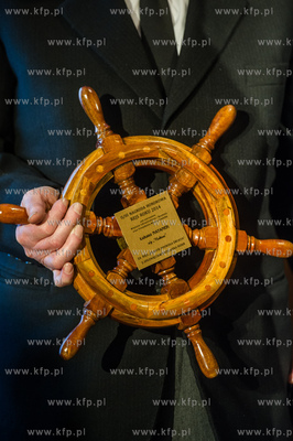 Gdansk. Dwor Artusa. Gala wreczenia nagrod dla zeglarzy...