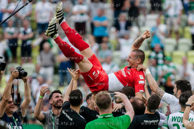 Stadion Energa Gdańsk.  Mecz XXXVI kolejki Lotto Ekstraklasy....