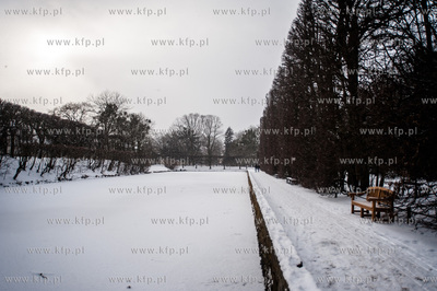Gdańsk. Niedzielny, mroźny i śnieżny spacer po...