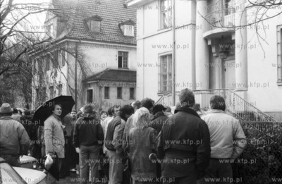 Gdansk Wrzeszcz al. Zwyciestwa. Kilka dni po obaleniu...