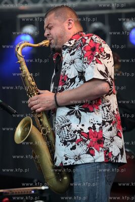 Sopot Molo Jazz Festival. Nz. Kwartet Janusza Mackiewicz...