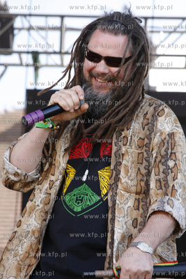 Ostroda Reggae Festiwal 2009. Marcin "SilverDread"...