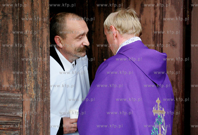 Slowienska kolo Swidwina. Plan filmu Swieta krowa w...