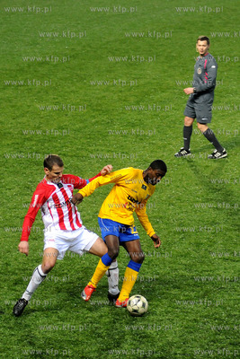 Mecz Ekstraklasy Arka Gdynia vs Cracovia Krakow na...