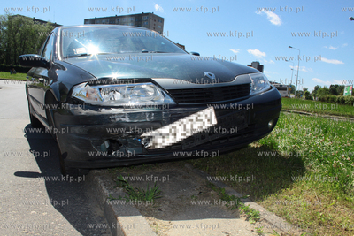 Gdansk - Morena. Wypadek na skrzyzowaniu ulic Rakoczego...