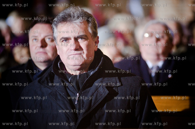 Obchody Grudnia70. Msza swieta  w Bazylice Sw. Brygidy...