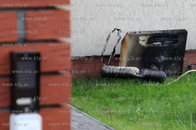 W Domu Opieki w Rumi doszlo do pozaru w pomieszczeniu...