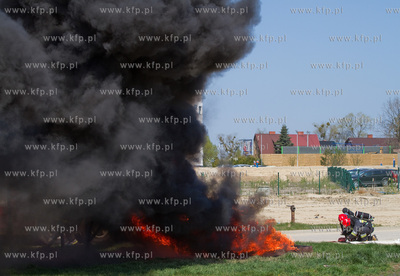 W Porcie Lotniczym Gdansk odbyly sie wspolne cwiczenia...