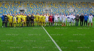 Gdynia. Stadion Miejski. Mecz na 60. urodziny Janusza...