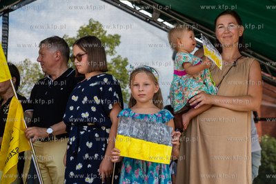 Dzień Flagi Kaszubskiej w Kartuzach. 18.08.2023. Fot....