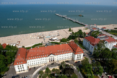 Sopot z lotu ptaka. 28.06.2009 fot. Kacper Kowalski...