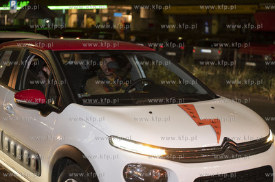 Gdynia. Protest samochodowy wobec kontrowersyjnego...