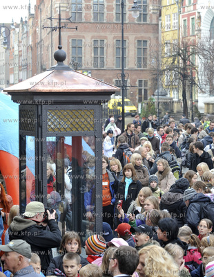 Uroczyste odsloniecie Kolumny Meteorologicznej Daniela...