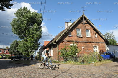 Gdansk Brzezno. Dom na ul. Polnocnej. 30.08.2009 Fot....