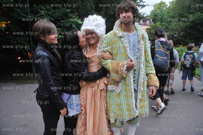Gdansk. Park oliwski, V Miedzynarodowy Festiwal Mozartowski...