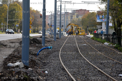 Gdańsk Siedlce, ul. Kartuska widziana z wysokości...