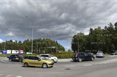 Rondo turbinowe na skrzyżowaniu ulic Budowlanych i...