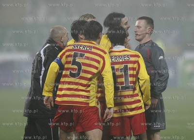 Gdansk. Mecz 1/2 finalu Remes Pucharu Polski w pilce...