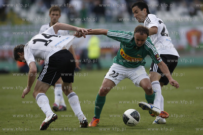 Gdansk. Mecz o mistrzostwo Ekstraklasy Lechia Gdansk...