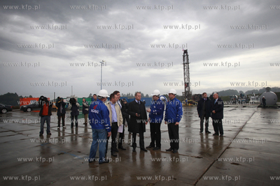 Premier Donald Tusk odwiedził w Lubocinie (powiat...