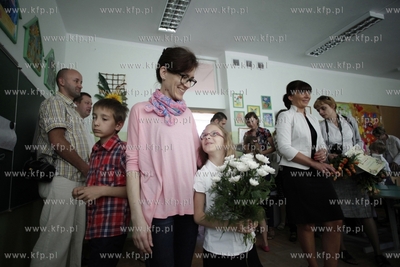 Gdansk. Szkola podstawowa nr 50. Zakonczenie roku szkolanego...