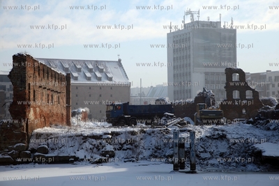 Gdansk. Wyspa Spichrzow.
25.01.2013
fot. Krzysztof...