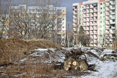 Gdansk Zaspa. Rozpoczecie budowy Nowej Gildii w okolicach...