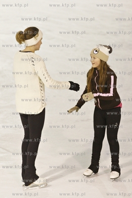 Lodowisko w hali Olivia w Gdansku.
22.12.2014
fot....