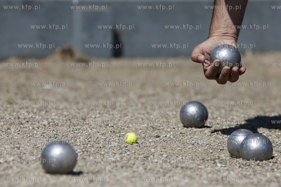 Park Reagana.  Zawody boule z cyklu Grand Prix Norcospectra.
08.05.2016
fot....