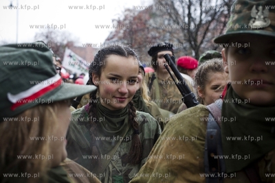 Gdansk. Parada na Swieto Niepodleglosci.
11.11.2016
fot....