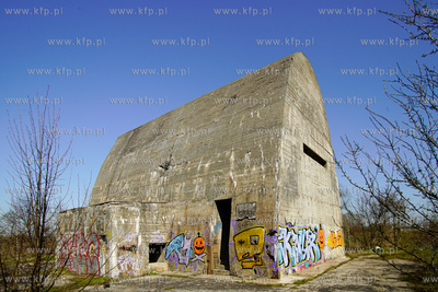 Gdańsk - Olszynka. Schron elektrowni z czasów II...