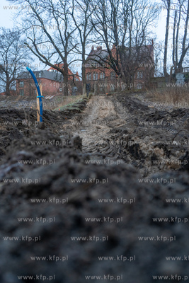 Rewitalizacja Opływu Motławy. 03.02.2023 fot. Paweł...