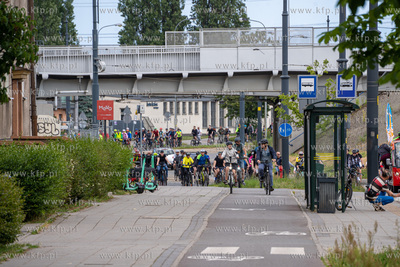 Wielki Przejazd Rowerowy na ulicach Gdańska. 09.06.2024...