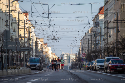 Bieg Urodzinowy w Gdyni. 09.02.2025 fot. Paweł Marcinko...