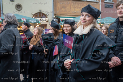 Studenci, nauczyciele akademiccy, władze pomorskich...