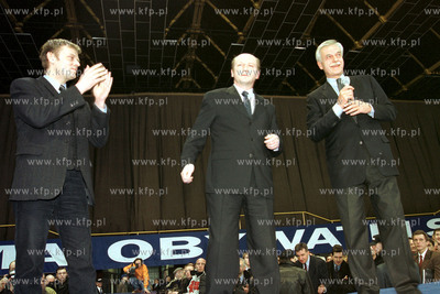 Pierwsza konwencja Platformy Obywatelskiej zalozonej...