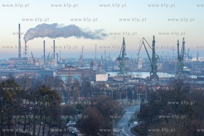 Panorama Gdańska z Góry Gradowej. 30.12.2020 / fot....