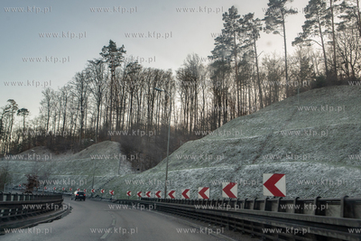 Gdynia. Estakada Kwiatkowskiego. 5.04.2021 /  fot....