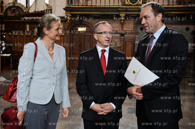 Gdansk. Wizyta Komitetu Stalych Przedstawicieli  przy...