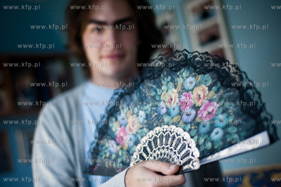 Gdansk. Przemek Szalinski, pomyslodawca akcji charytatywnej...