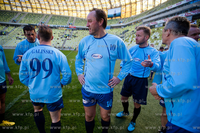 Gdansk. Stadion PGE Arena. Mecz z pewna wygrana - mecz...