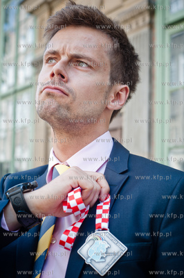 Gdansk. Florecista Pawel Kawiecki, zdobywca srebrnego...