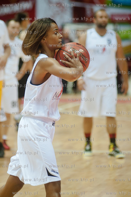 Sopot. Ergo Arena. Mecz pokazowy kosyzkowki Gortat...
