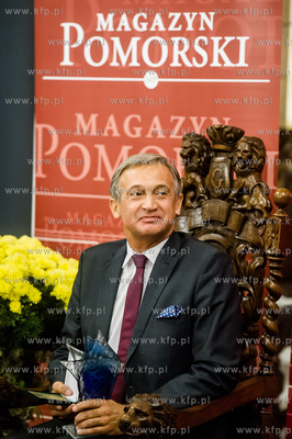 Gdansk. Ratusz Glownomiejski. Uroczystosc wreczenia...