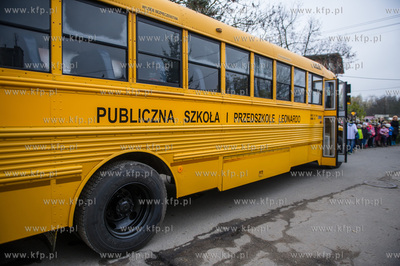 Gdansk. Pierwsza przejazdzka oryginalnego, amerykanskiego,...