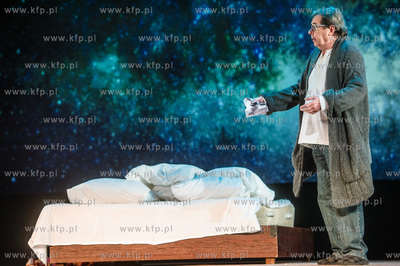 Gdansk. Teatr Szekspirowski. Proba medialna spektaklu...