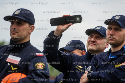 Koszykarz Marcin Gortat odwiedza Port Wojenny w Gdyni...