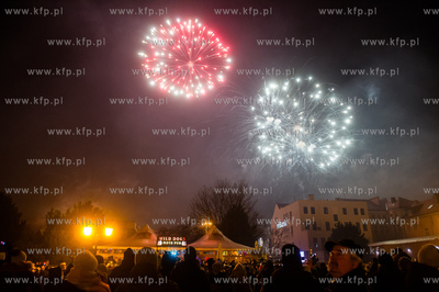 Gdansk. Zabawa sylwestrowa na Targu Weglowym.
31.12.2015
fot....